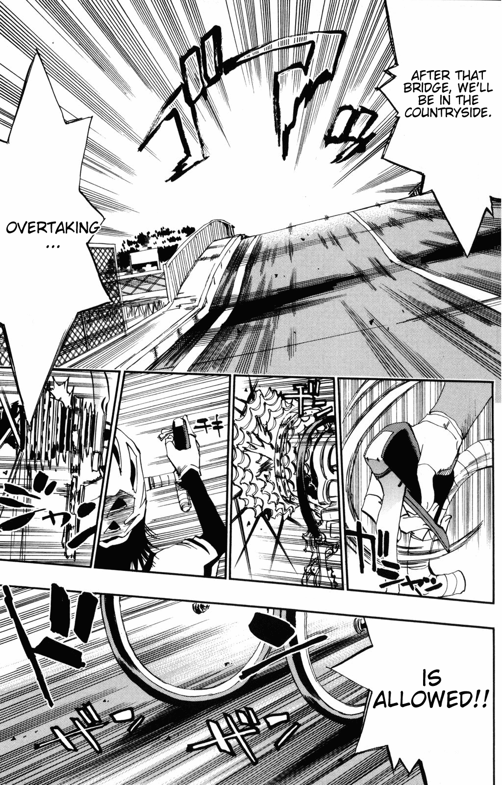 Yowamushi Pedal Chapter 18 page 14 - Chapter 18: First Stage!