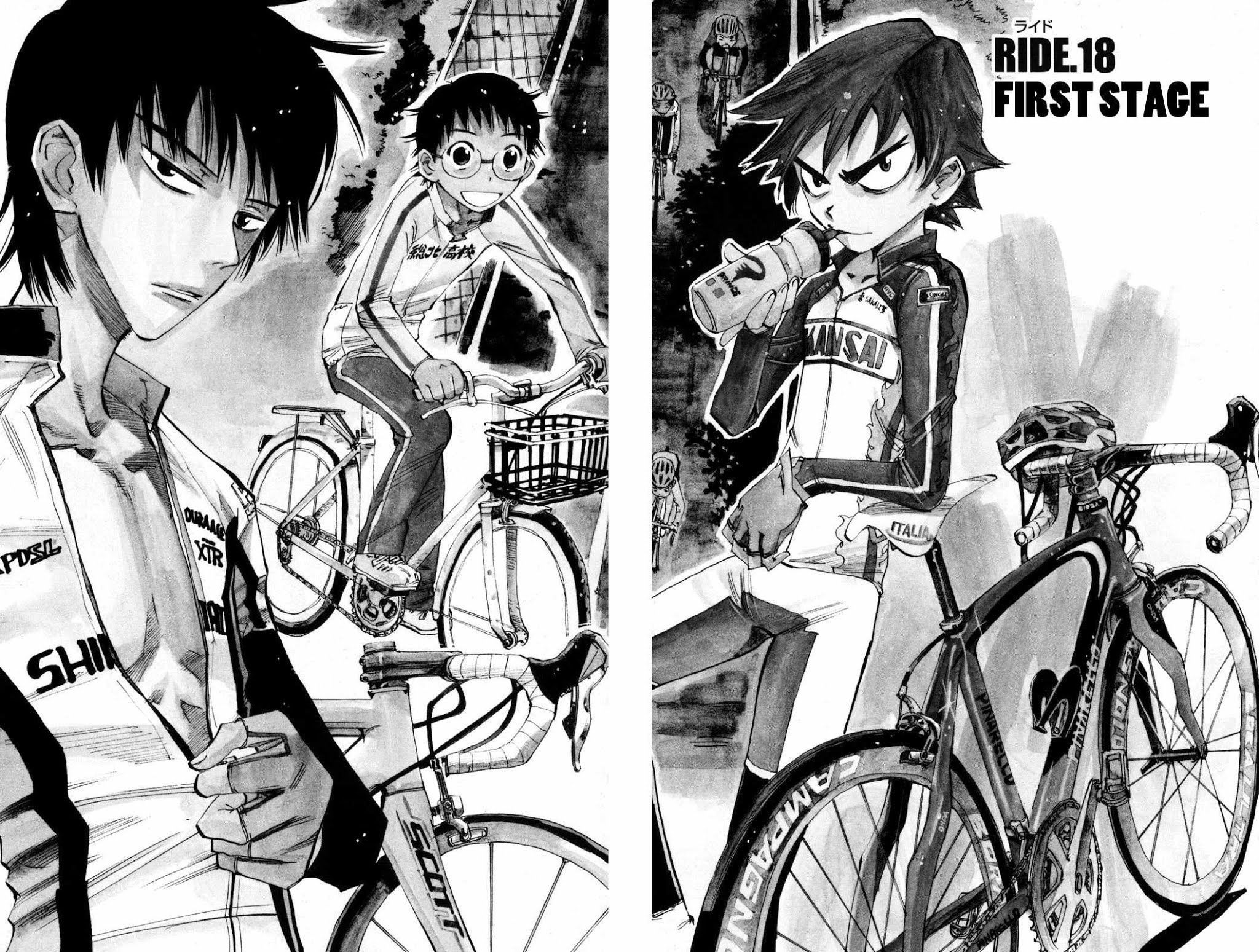 Yowamushi Pedal Chapter 18 page 2 - Chapter 18: First Stage!