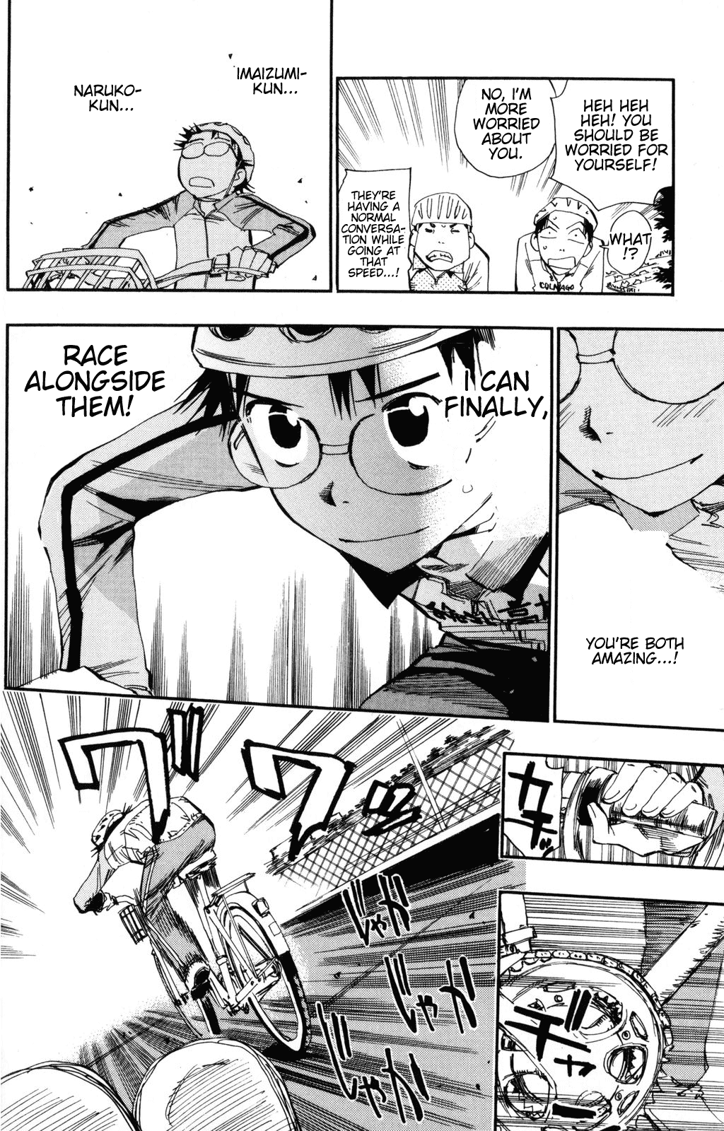 Yowamushi Pedal Chapter 18 page 20 - Chapter 18: First Stage!