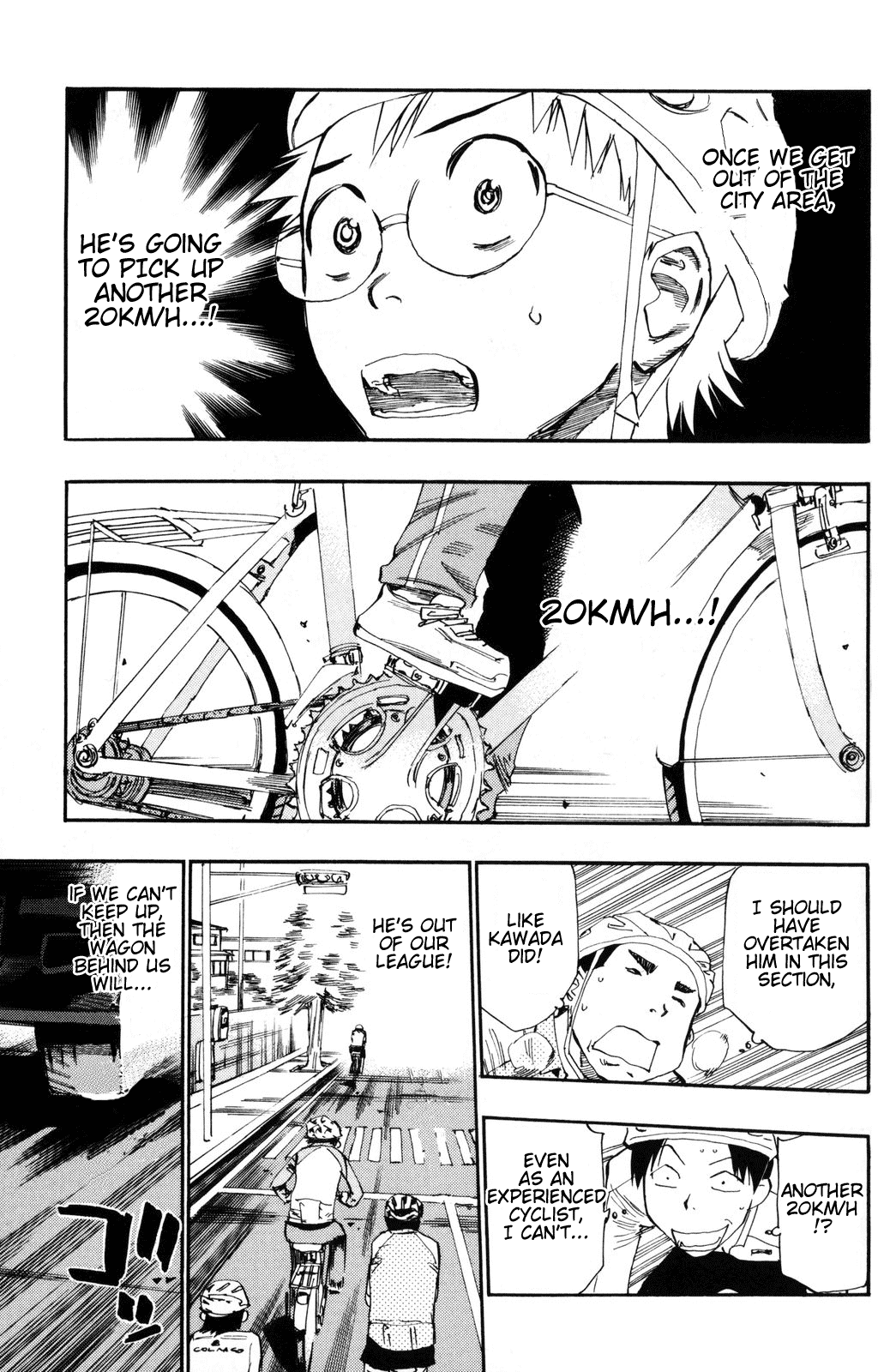 Yowamushi Pedal Chapter 18 page 4 - Chapter 18: First Stage!