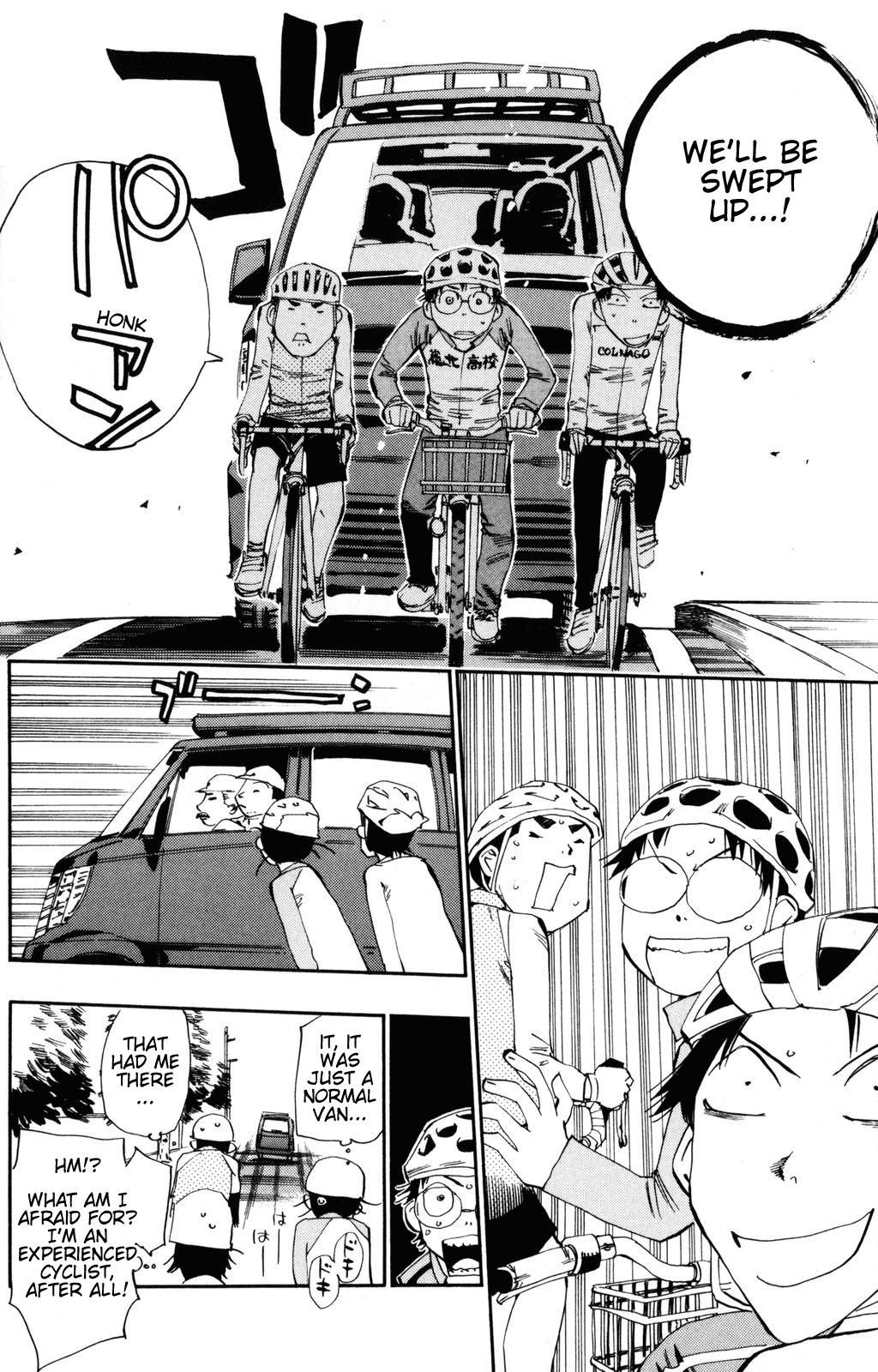 Yowamushi Pedal Chapter 18 page 5 - Chapter 18: First Stage!