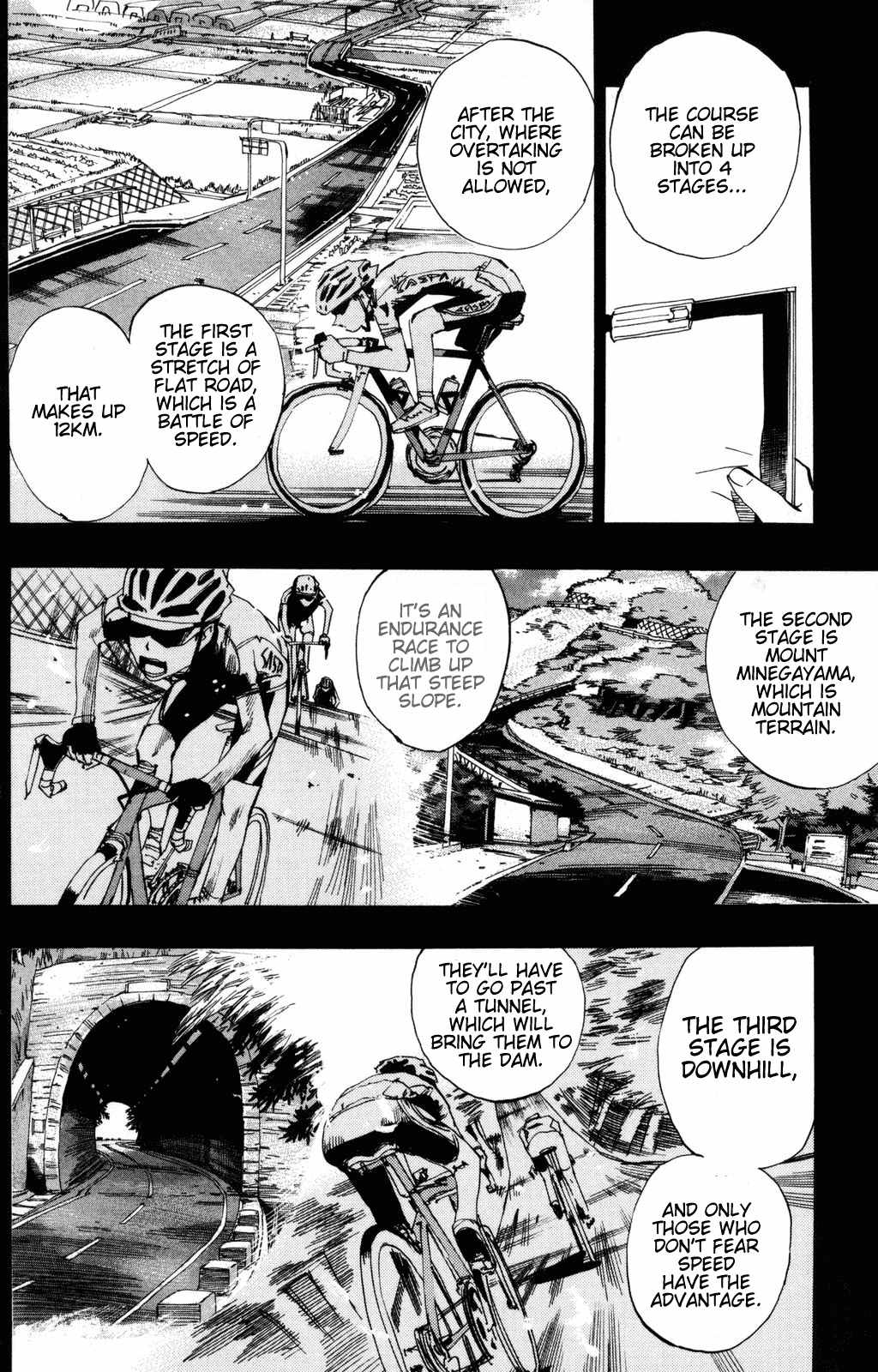 Yowamushi Pedal Chapter 18 page 9 - Chapter 18: First Stage!