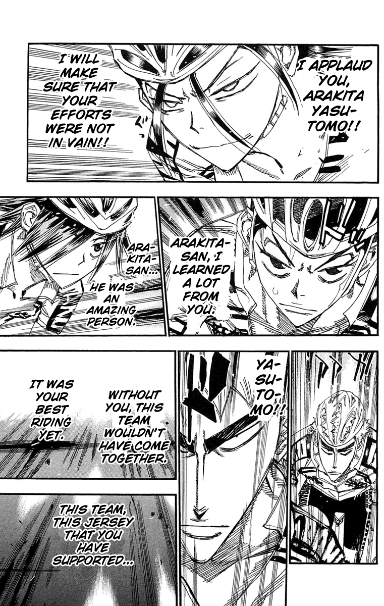 Yowamushi Pedal Chapter 180 page 10 - Chapter 180: For One Jersey