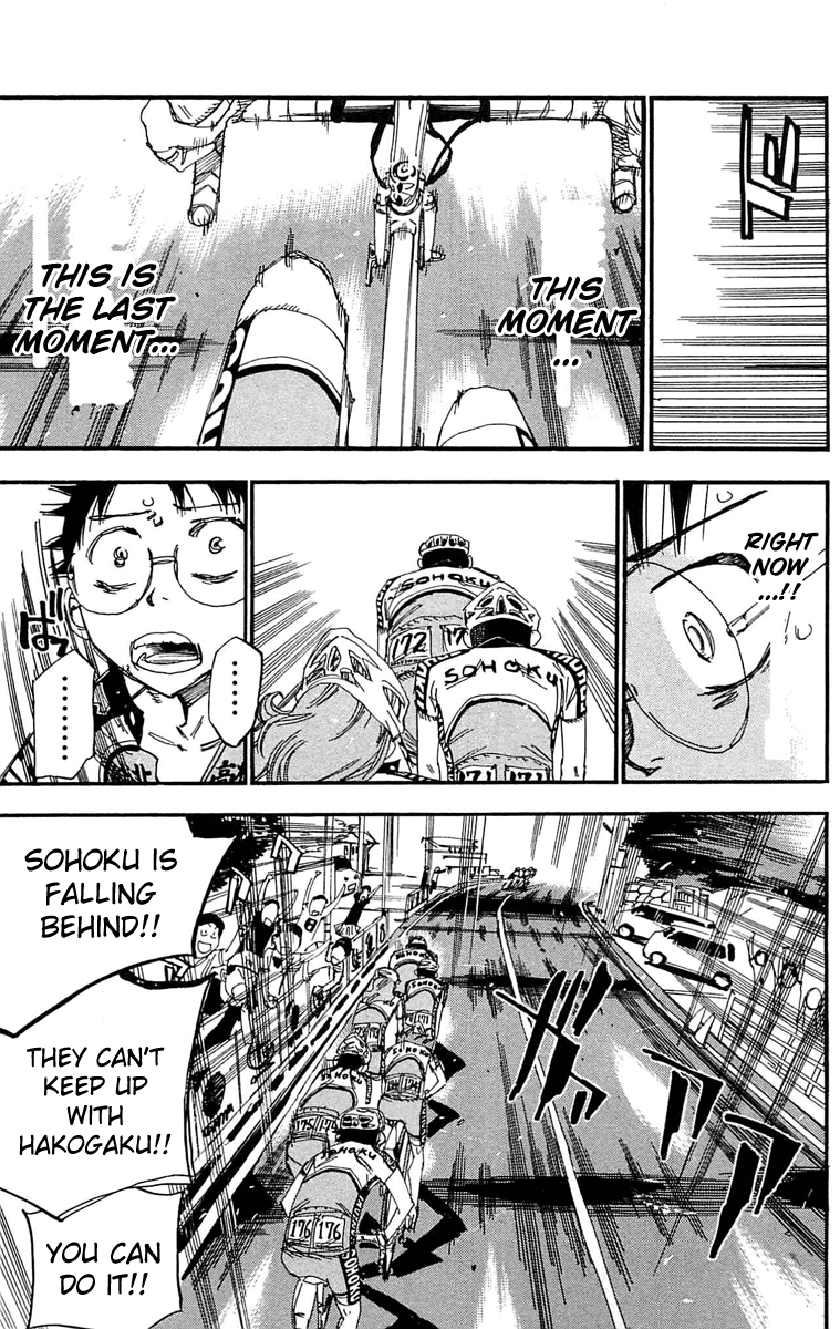 Yowamushi Pedal Chapter 180 page 12 - Chapter 180: For One Jersey