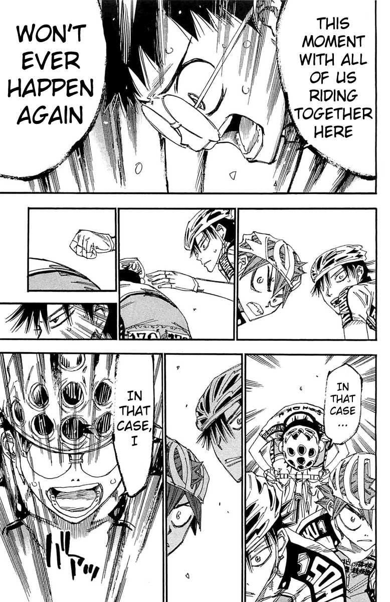 Yowamushi Pedal Chapter 180 page 14 - Chapter 180: For One Jersey