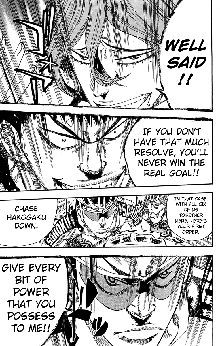 Yowamushi Pedal Chapter 180 page 17 - Chapter 180: For One Jersey