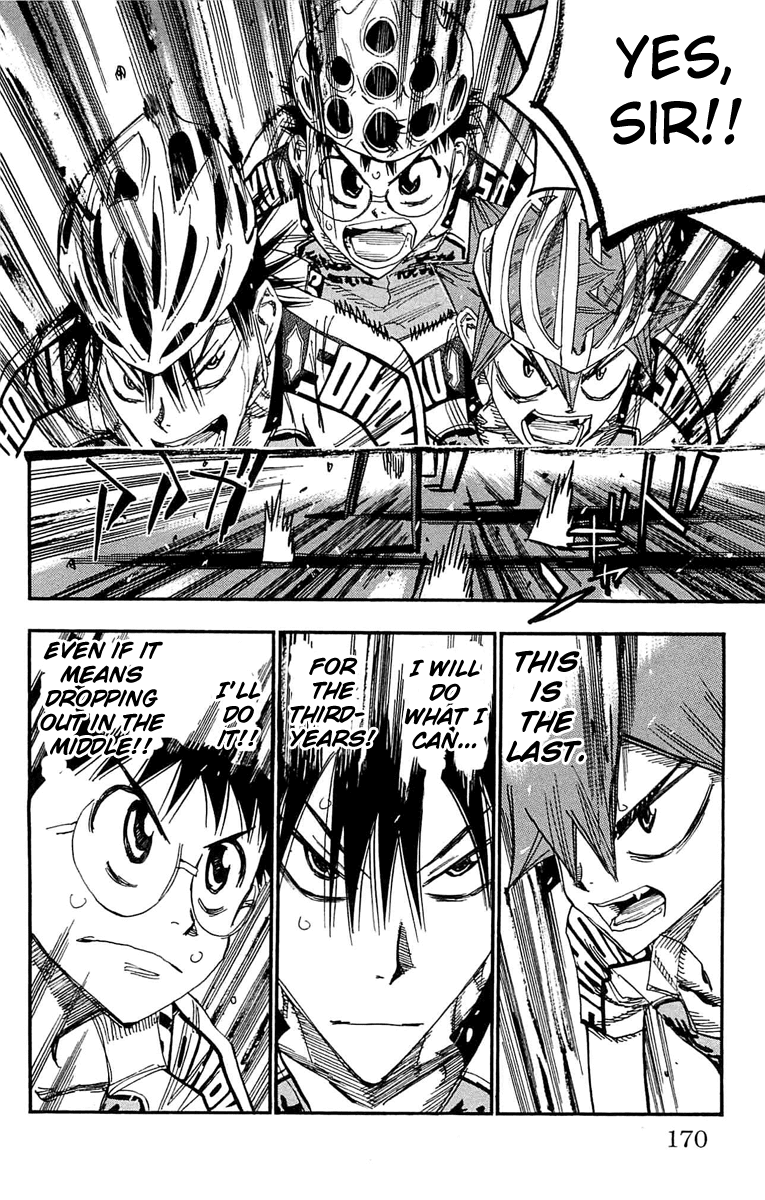 Yowamushi Pedal Chapter 180 page 18 - Chapter 180: For One Jersey