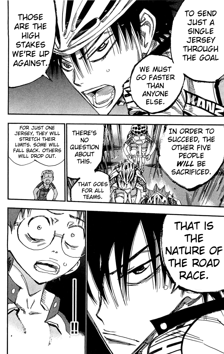 Yowamushi Pedal Chapter 180 page 5 - Chapter 180: For One Jersey