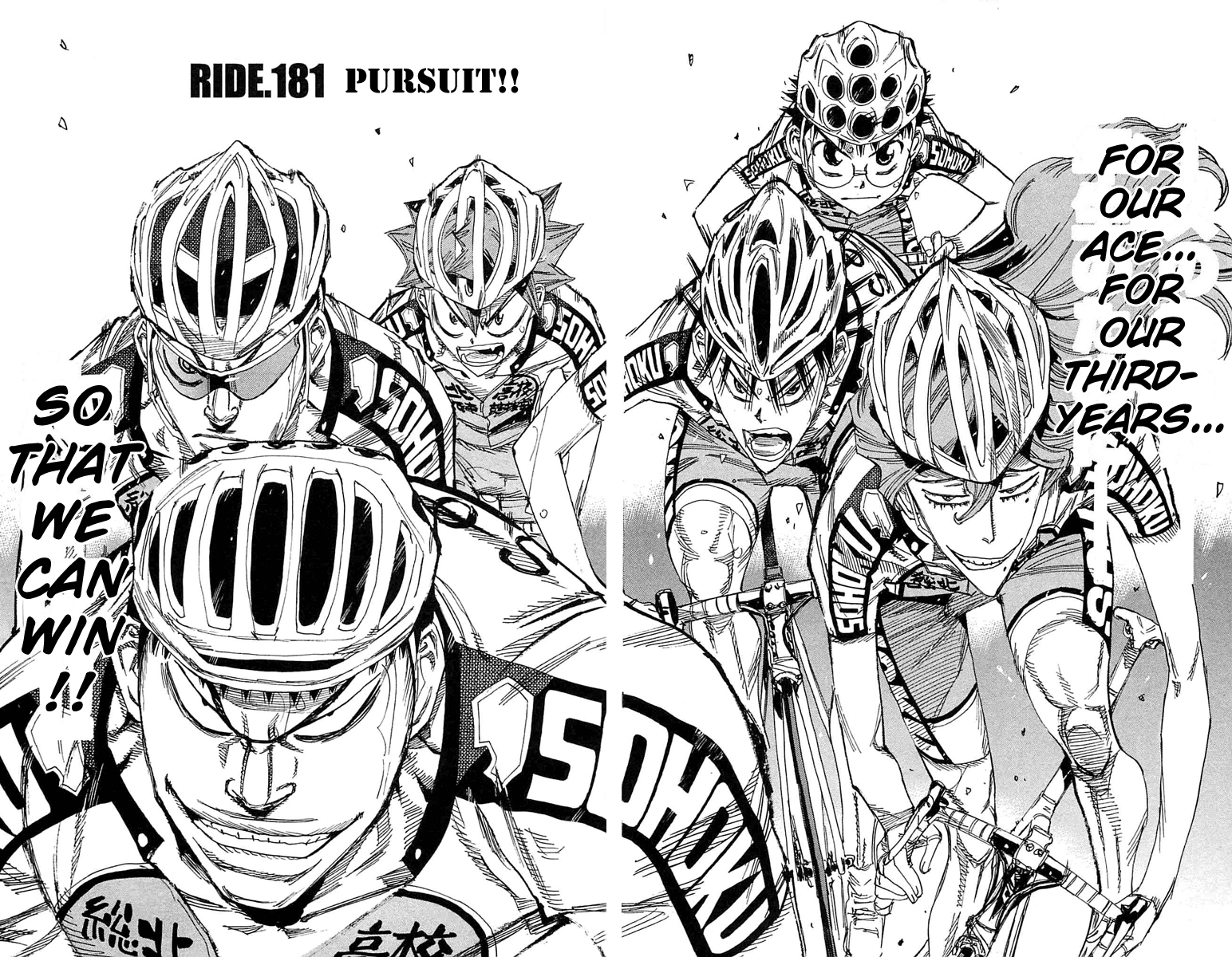 Yowamushi Pedal Chapter 181 page 2 - Chapter 181: Pursuit!!