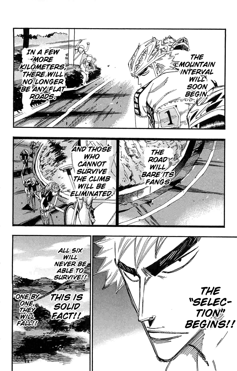 Yowamushi Pedal Chapter 182 page 3 - Chapter 182: Selection