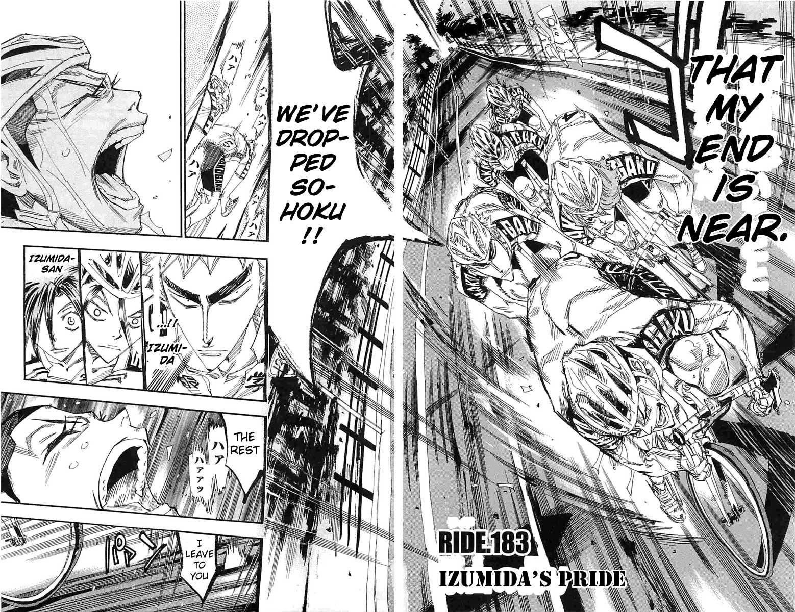 Yowamushi Pedal Chapter 183 page 3 - Chapter 183: Izumida's Pride