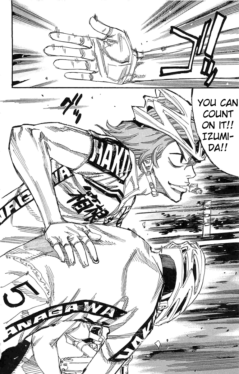 Yowamushi Pedal Chapter 183 page 4 - Chapter 183: Izumida's Pride