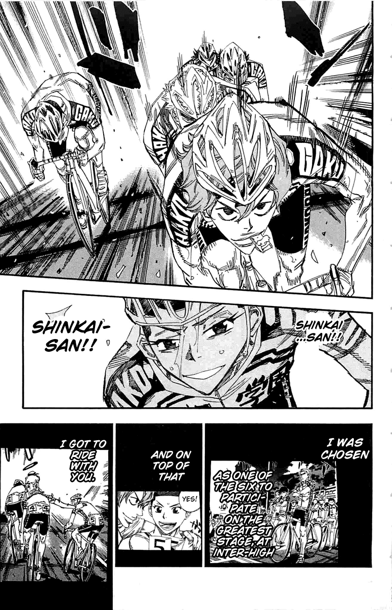 Yowamushi Pedal Chapter 183 page 5 - Chapter 183: Izumida's Pride