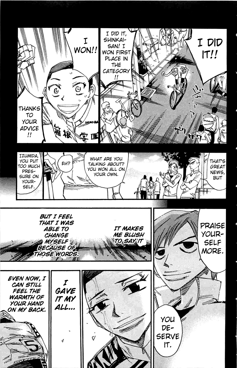 Yowamushi Pedal Chapter 183 page 7 - Chapter 183: Izumida's Pride