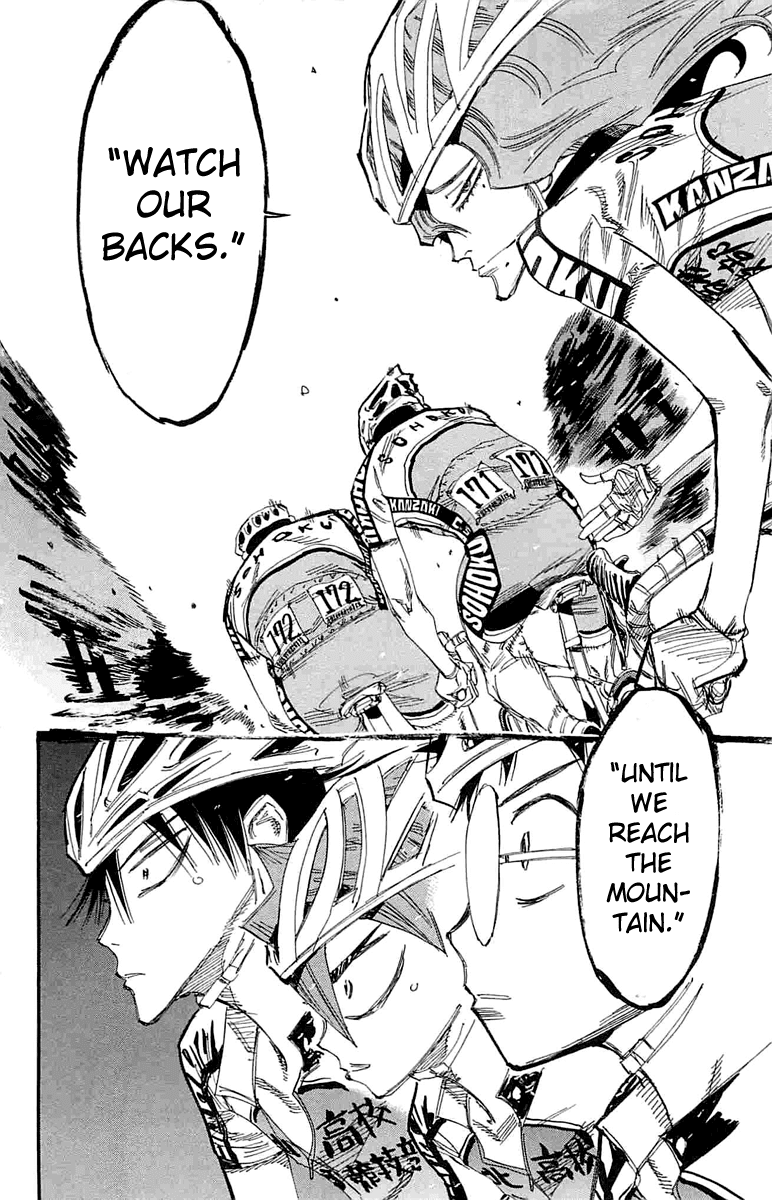 Yowamushi Pedal Chapter 184 page 15 - Chapter 184: The Third-Years' Decision