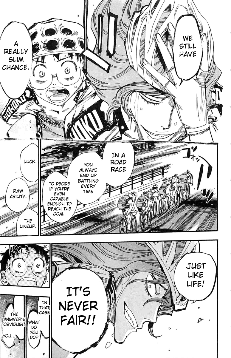 Yowamushi Pedal Chapter 184 page 7 - Chapter 184: The Third-Years' Decision
