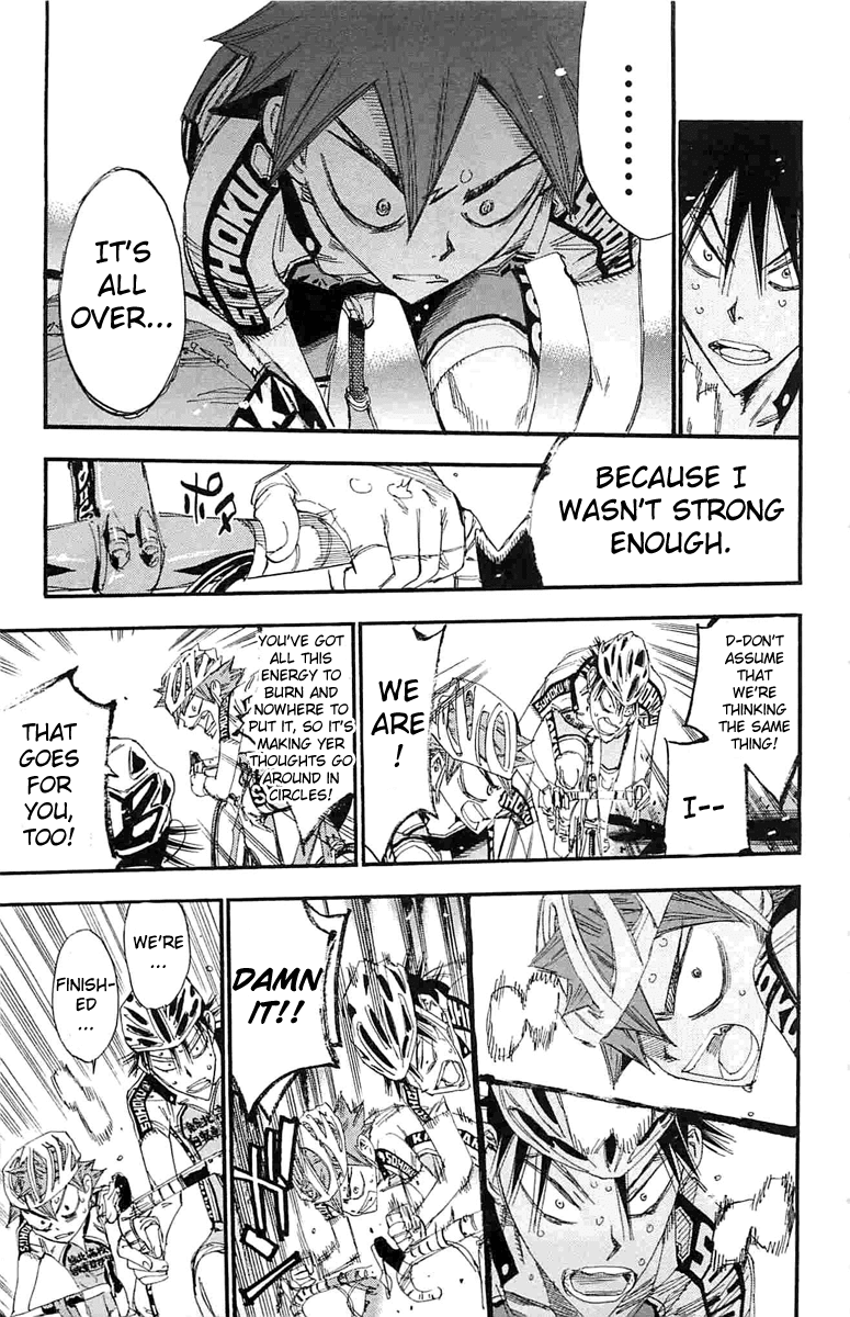 Yowamushi Pedal Chapter 185 page 10 - Chapter 185: Their Backs