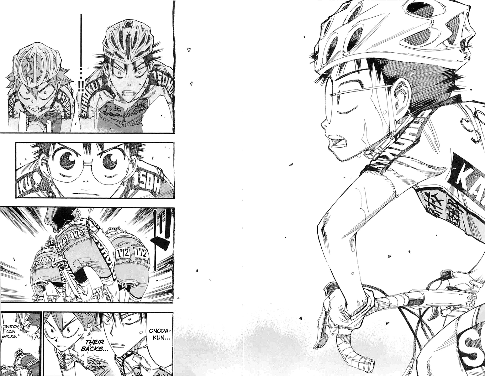 Yowamushi Pedal Chapter 185 page 11 - Chapter 185: Their Backs