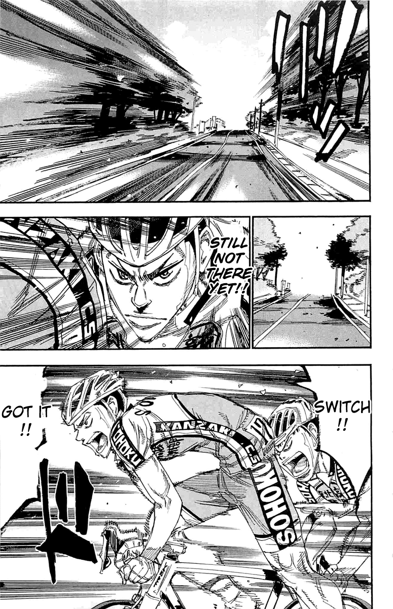 Yowamushi Pedal Chapter 185 page 4 - Chapter 185: Their Backs