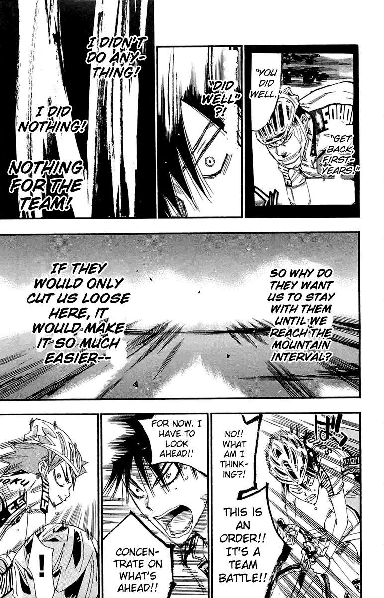 Yowamushi Pedal Chapter 185 page 8 - Chapter 185: Their Backs