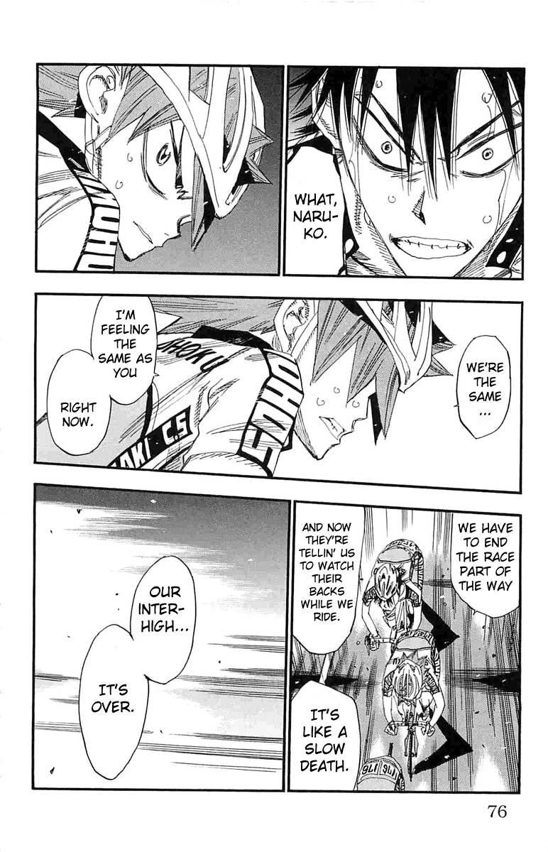 Yowamushi Pedal Chapter 185 page 9 - Chapter 185: Their Backs
