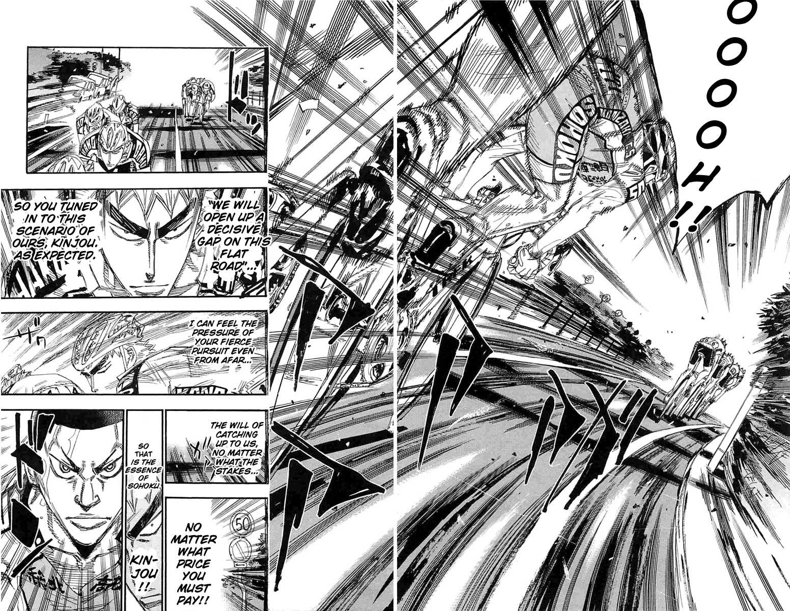 Yowamushi Pedal Chapter 186 page 6 - Chapter 186: The Six Line Up!!