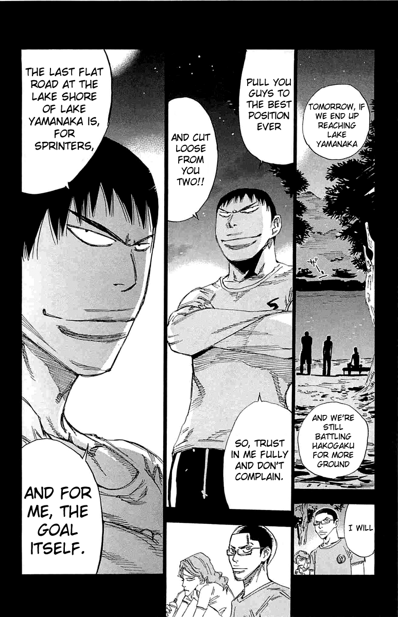Yowamushi Pedal Chapter 187 page 10 - Chapter 187: Flat-Out Run, at Lake Yamanaka