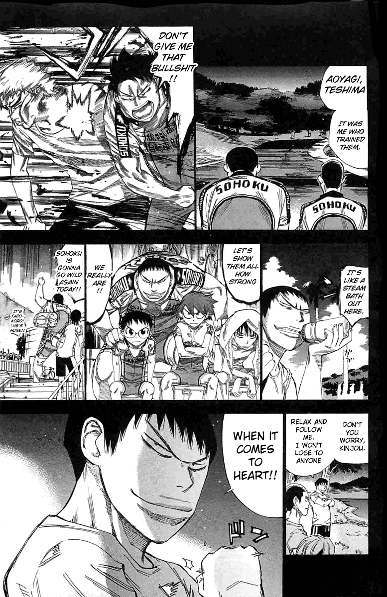 Yowamushi Pedal Chapter 187 page 13 - Chapter 187: Flat-Out Run, at Lake Yamanaka