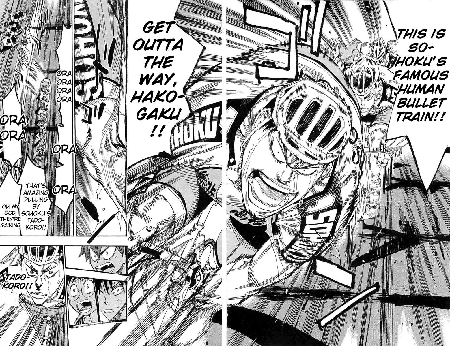 Yowamushi Pedal Chapter 187 page 9 - Chapter 187: Flat-Out Run, at Lake Yamanaka