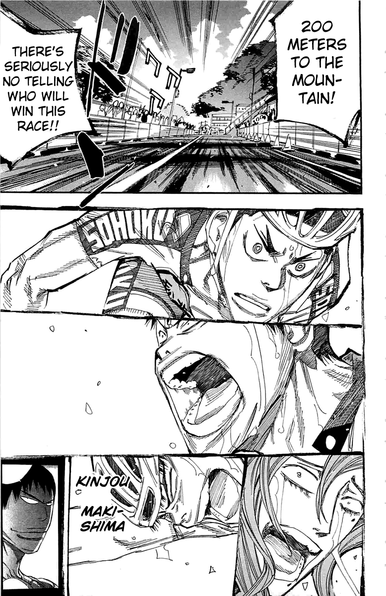 Yowamushi Pedal Chapter 188 page 10 - Chapter 188: Takedoro's Last Sprit