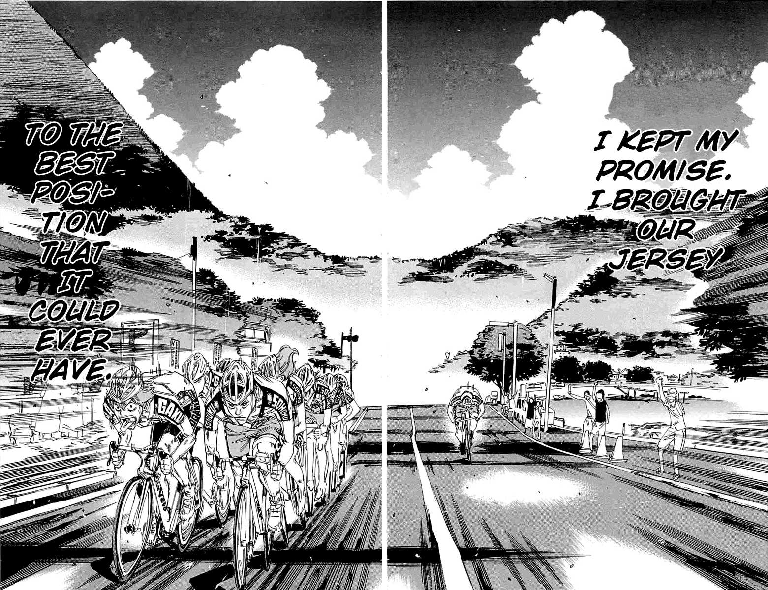Yowamushi Pedal Chapter 188 page 11 - Chapter 188: Takedoro's Last Sprit