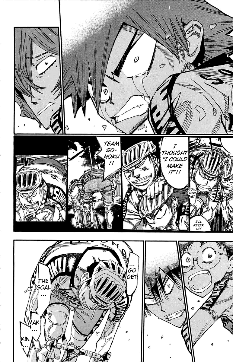 Yowamushi Pedal Chapter 188 page 12 - Chapter 188: Takedoro's Last Sprit