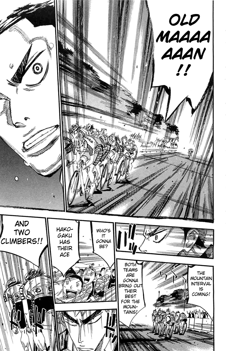 Yowamushi Pedal Chapter 188 page 13 - Chapter 188: Takedoro's Last Sprit