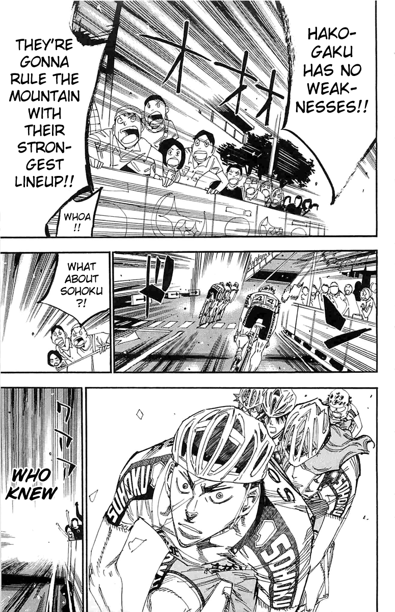 Yowamushi Pedal Chapter 188 page 16 - Chapter 188: Takedoro's Last Sprit