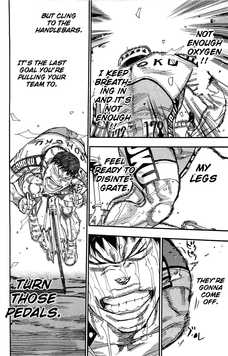 Yowamushi Pedal Chapter 188 page 5 - Chapter 188: Takedoro's Last Sprit