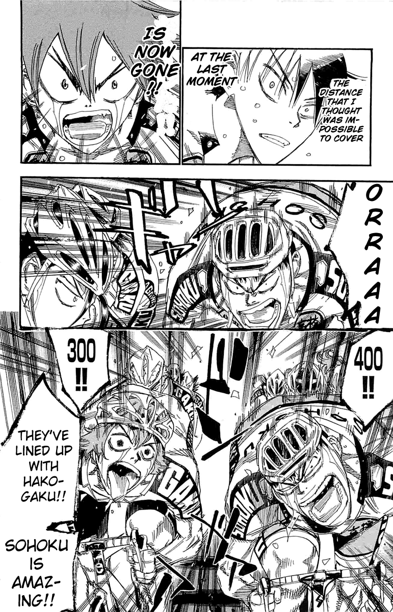 Yowamushi Pedal Chapter 188 page 9 - Chapter 188: Takedoro's Last Sprit