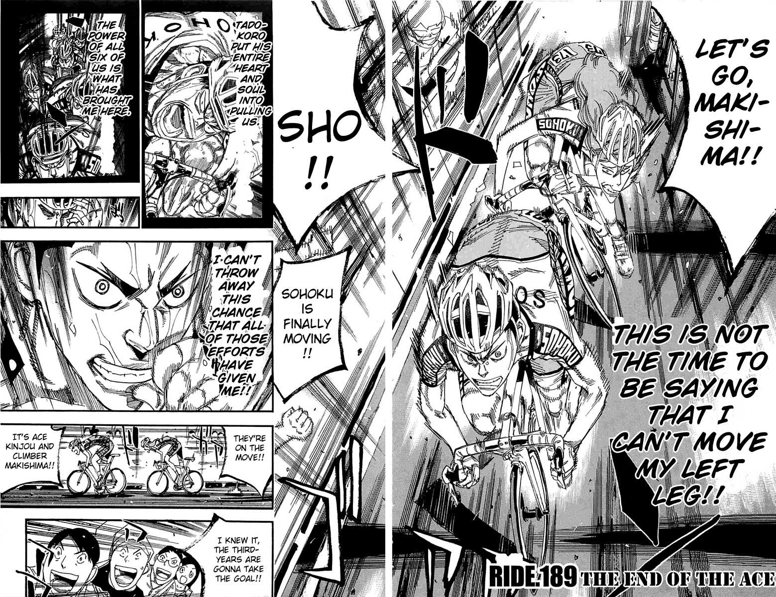 Yowamushi Pedal Chapter 189 page 2 - Chapter 189: The End of the Ace