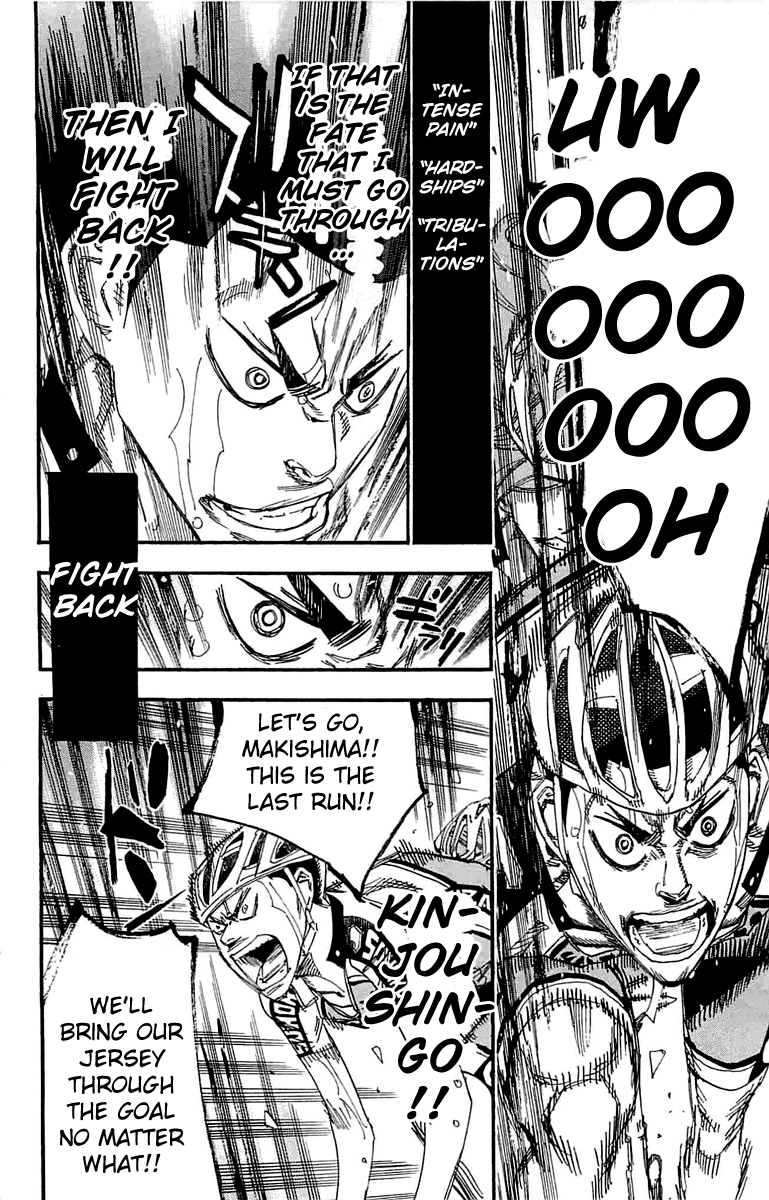 Yowamushi Pedal Chapter 189 page 3 - Chapter 189: The End of the Ace