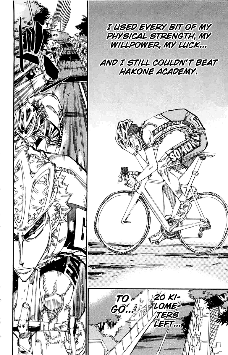 Yowamushi Pedal Chapter 189 page 8 - Chapter 189: The End of the Ace