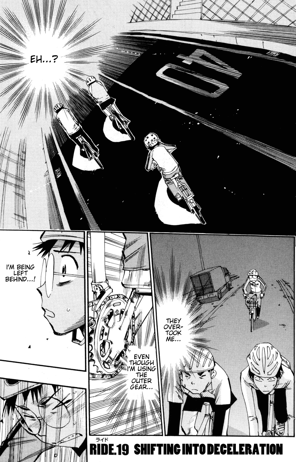 Yowamushi Pedal Chapter 19 page 1 - Chapter 19: Shifting Into Deceleration