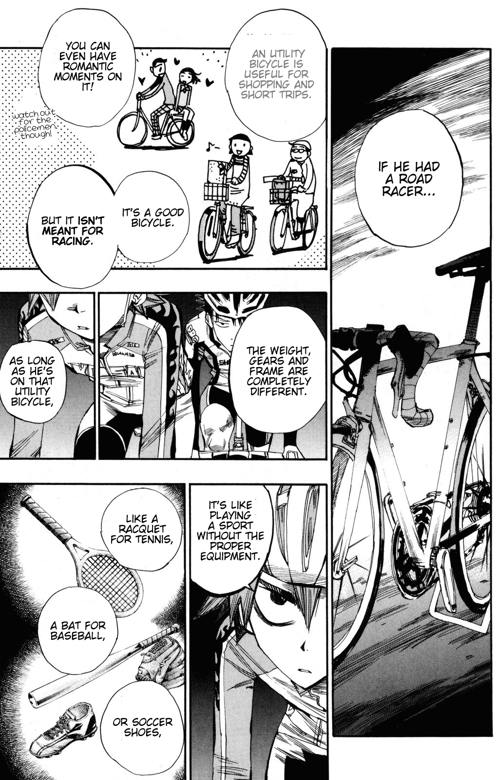 Yowamushi Pedal Chapter 19 page 8 - Chapter 19: Shifting Into Deceleration