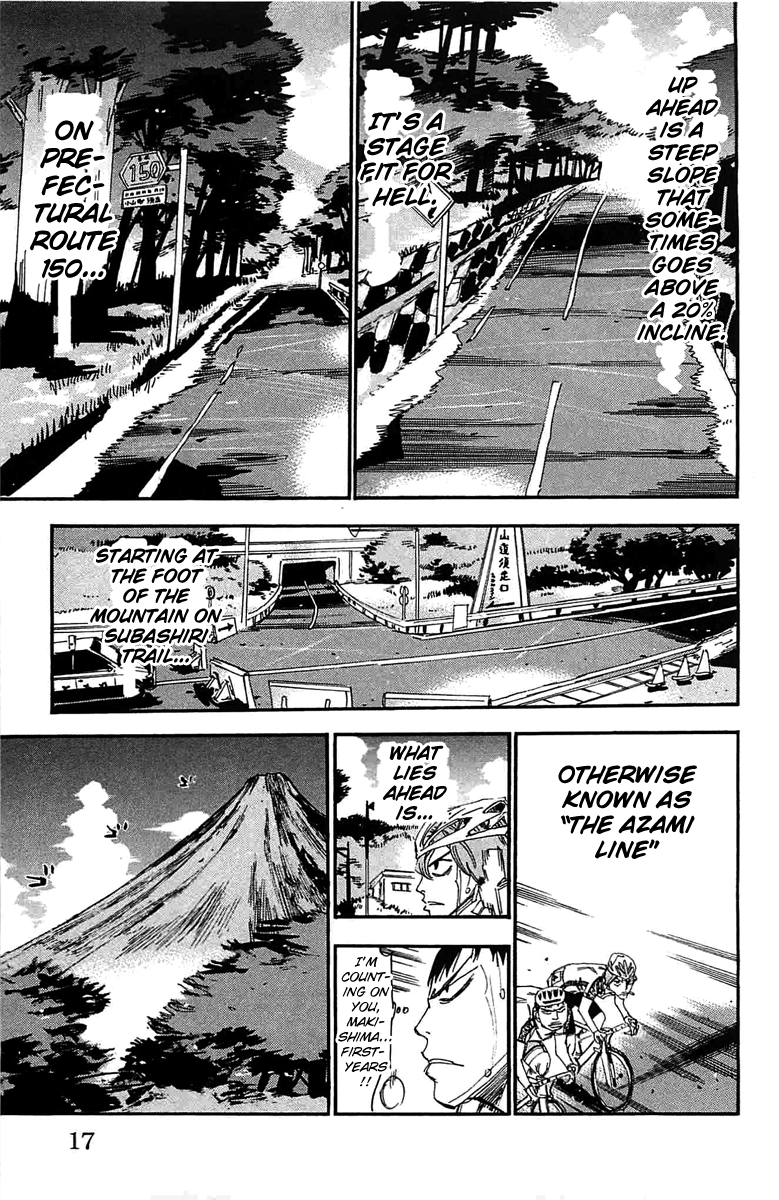 Yowamushi Pedal Chapter 191 page 10 - Chapter 191: The Trusted Four