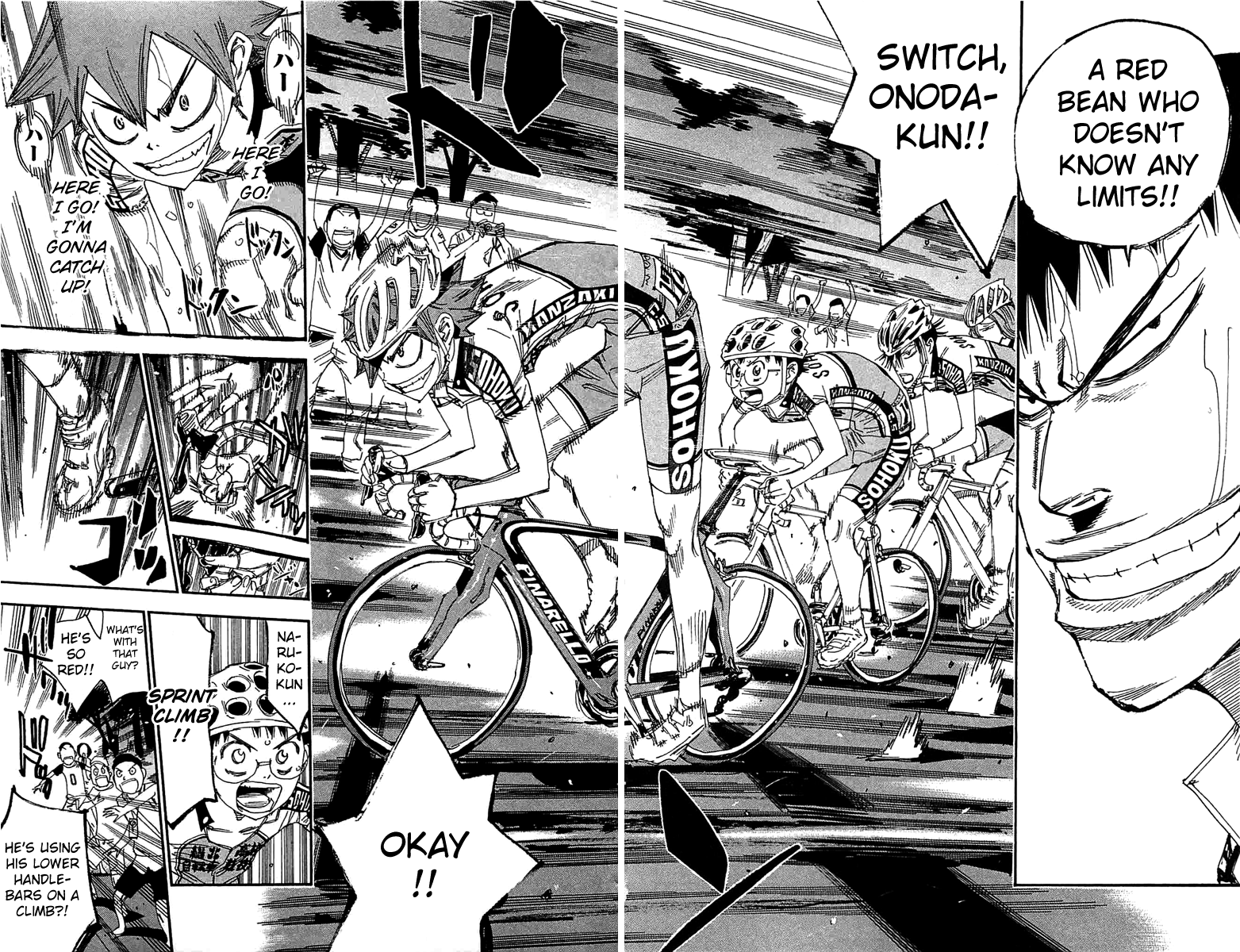 Yowamushi Pedal Chapter 191 page 16 - Chapter 191: The Trusted Four