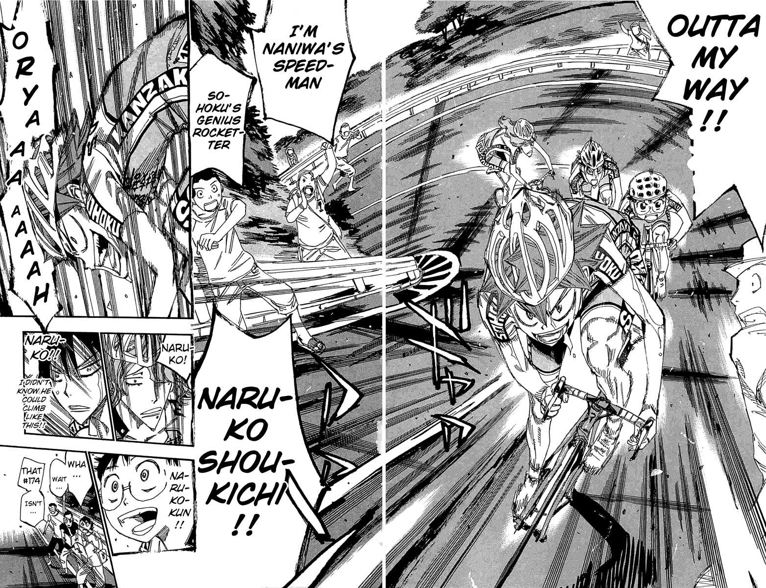 Yowamushi Pedal Chapter 191 page 17 - Chapter 191: The Trusted Four