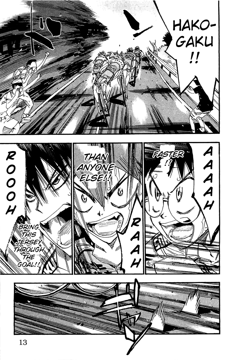 Yowamushi Pedal Chapter 191 page 6 - Chapter 191: The Trusted Four