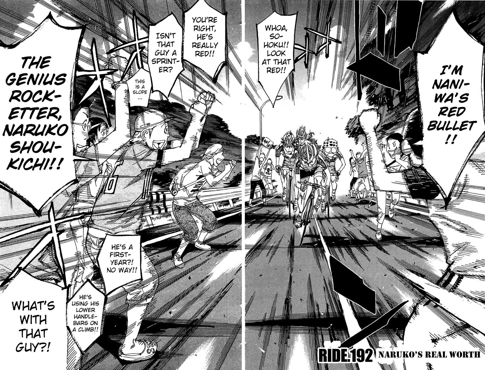 Yowamushi Pedal Chapter 192 page 2 - Chapter 192: Naruko's Real Worth