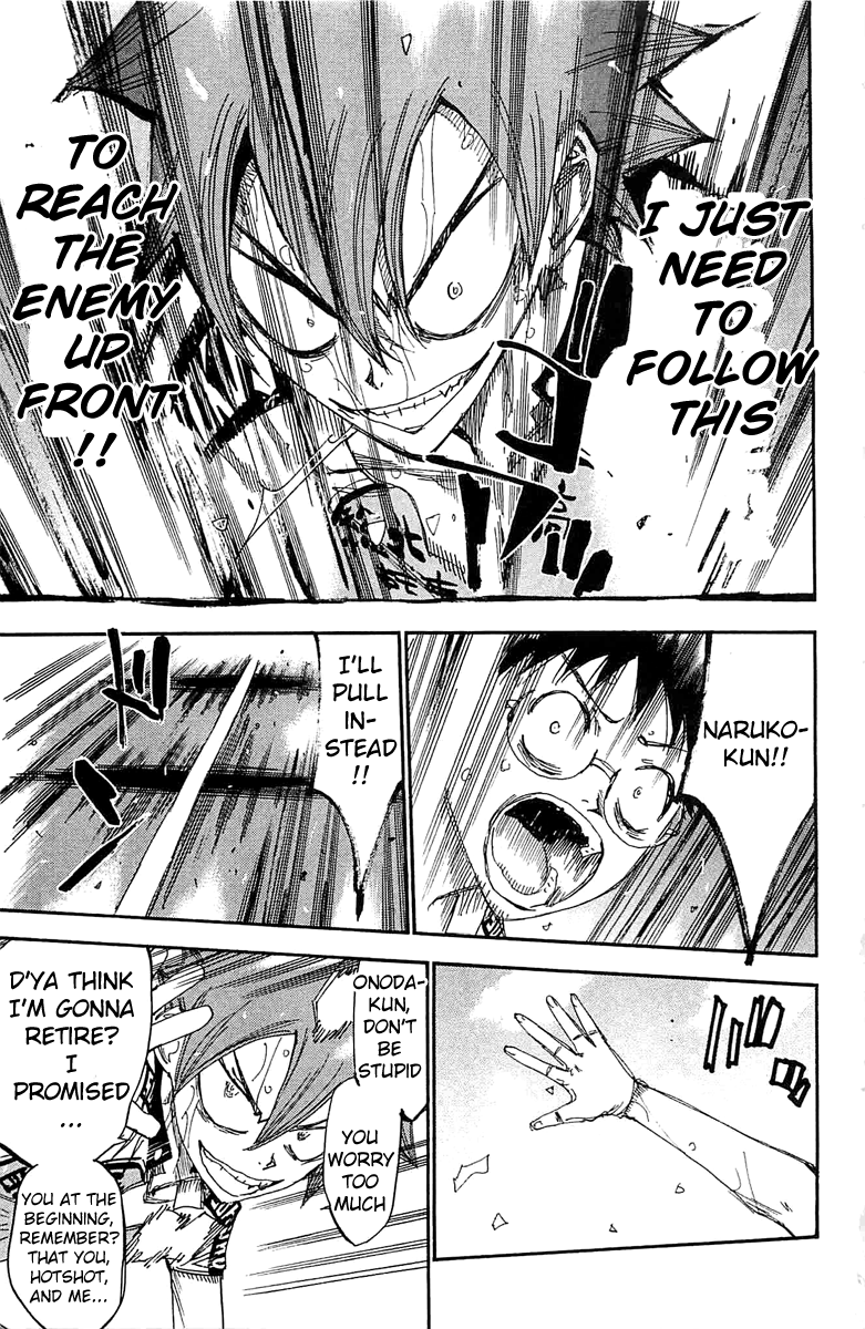 Yowamushi Pedal Chapter 194 page 14 - Chapter 194: Obstinacy