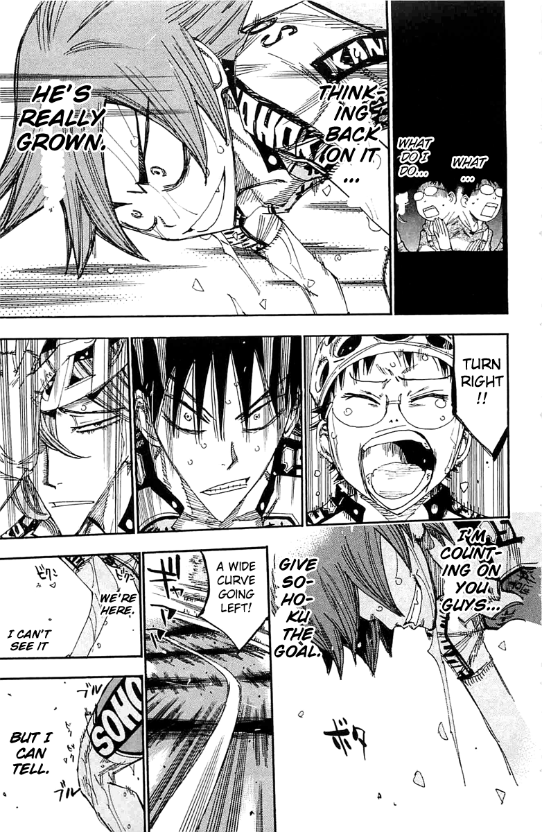 Yowamushi Pedal Chapter 194 page 17 - Chapter 194: Obstinacy