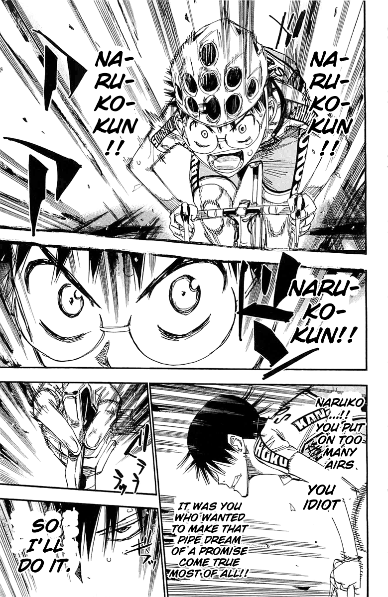 Yowamushi Pedal Chapter 195 page 15 - Chapter 195: The Man Who Fulfilled His Duty