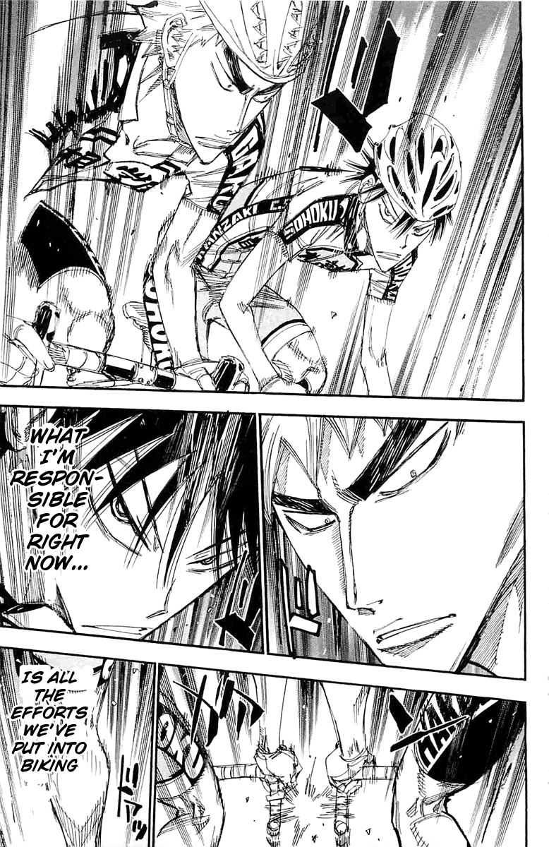 Yowamushi Pedal Chapter 196 page 11 - Chapter 196: Ace Imaizumi!